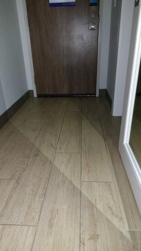 I don't like to see daylight underneath my door out of the hallway.