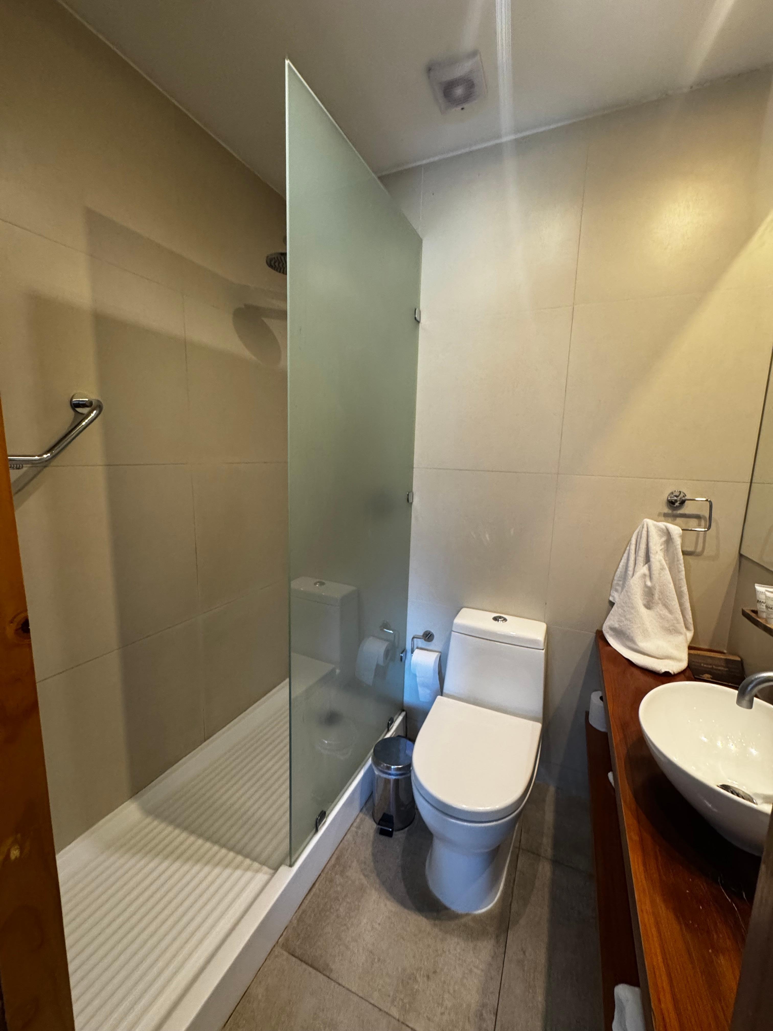 Rent og nydelig privat toilet 