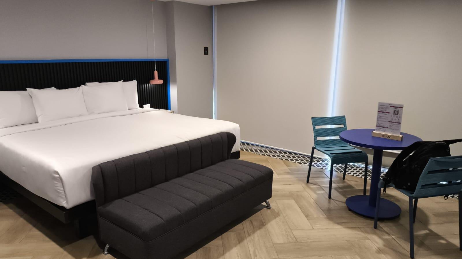 Cama y ropa de cama muy comoda