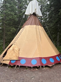 Our Tee pee