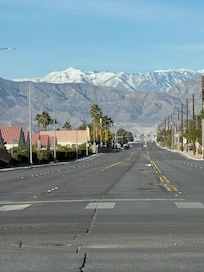 View from the main street