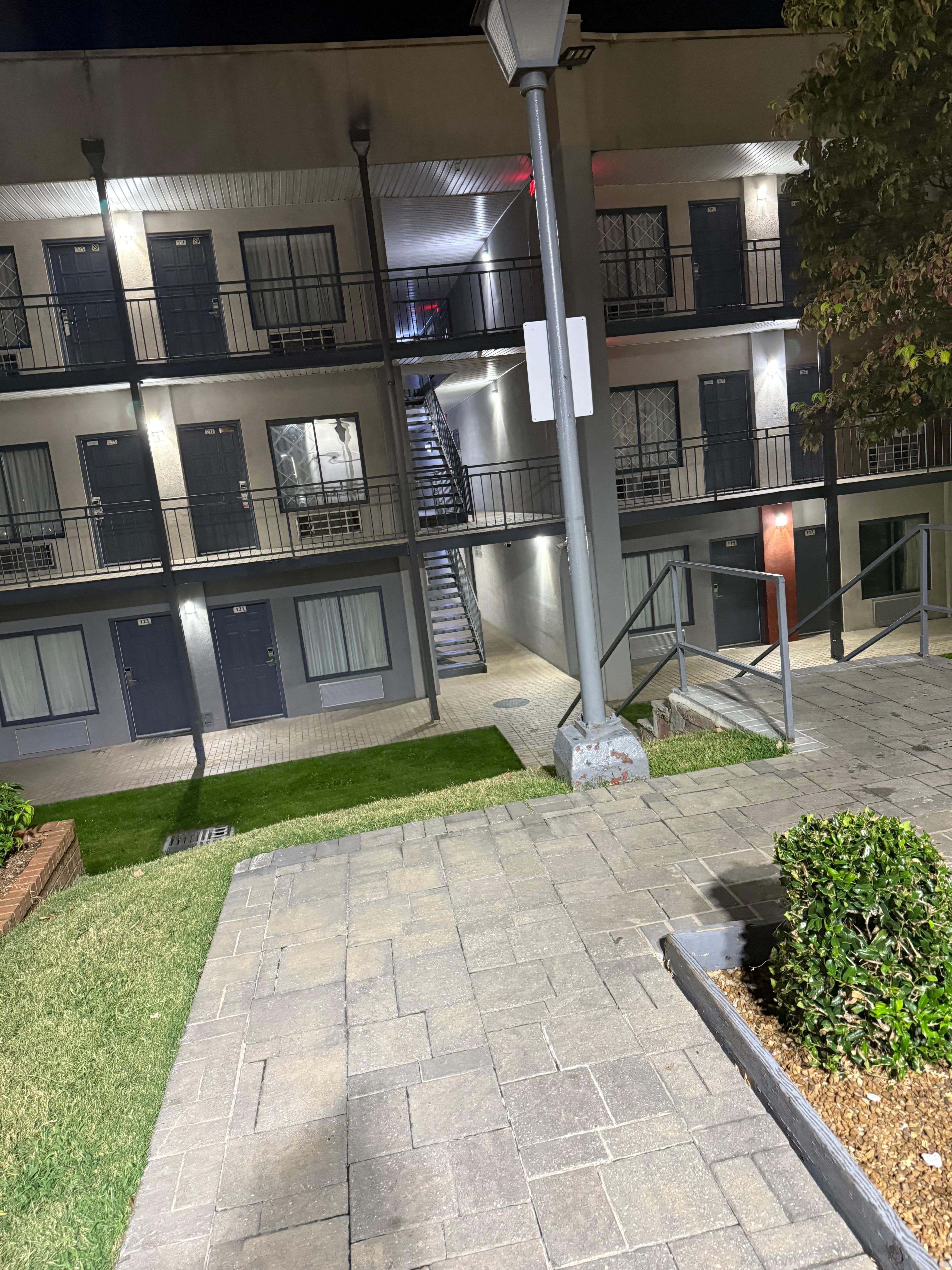 Walking to your room doesn't feel particularly "safe" for a single woman.