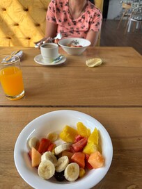Nice buffet breakfeast