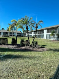 Lanai side of condo. I walked everyday in this neighborhood. Felt safe.
