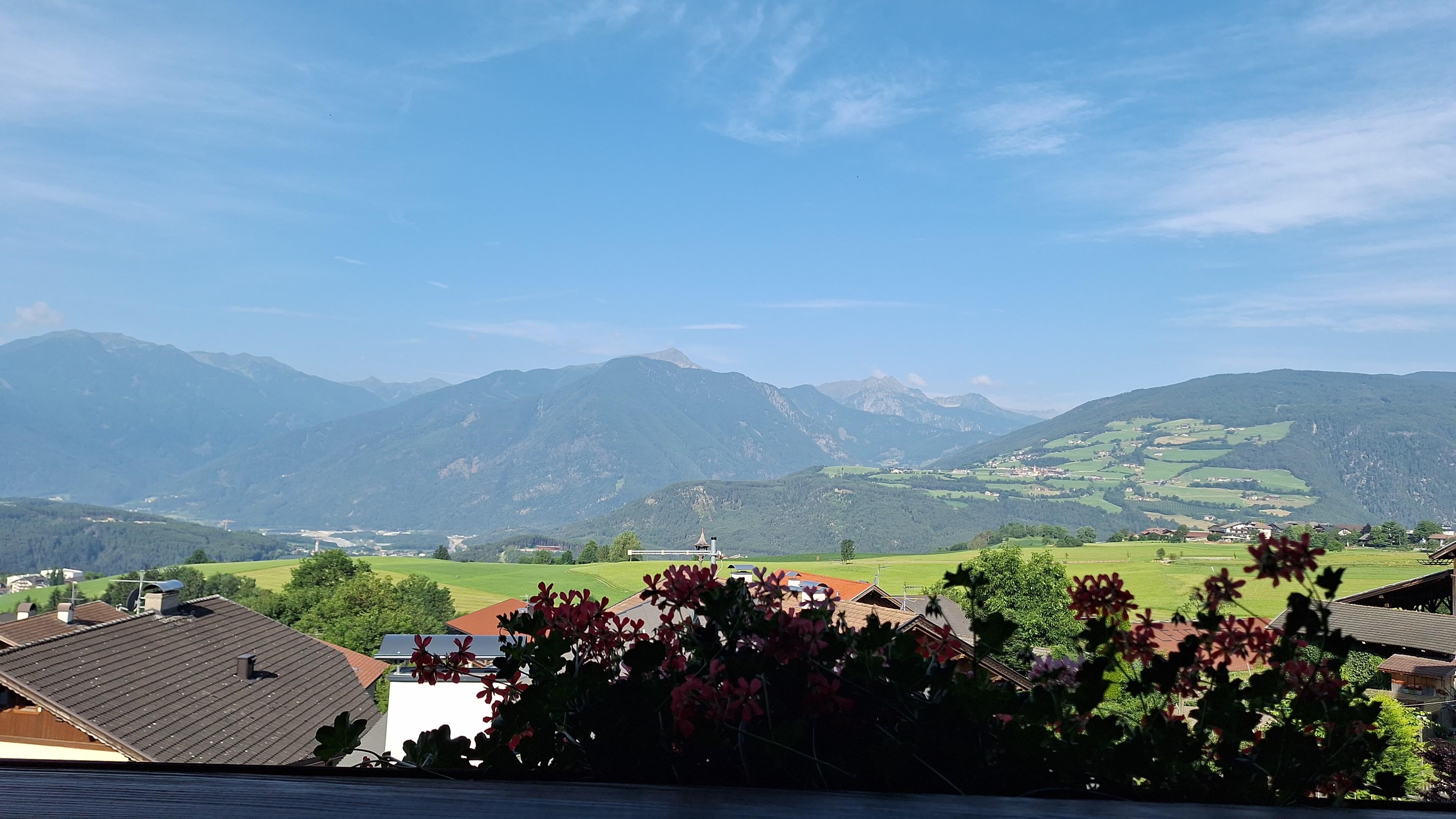 Ausblick vom Balkon, einfach der Hammer! 