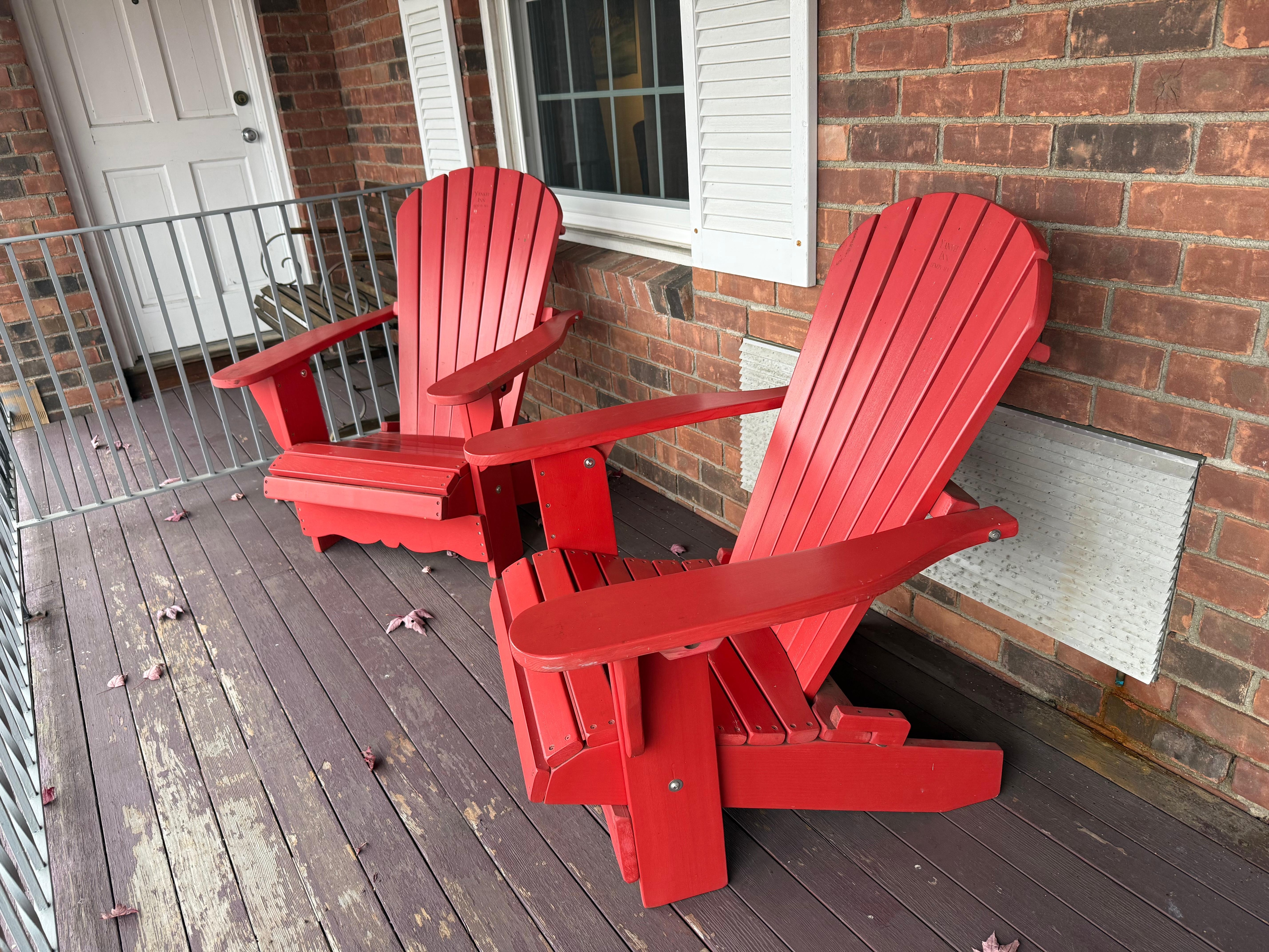 Balcony lovely chairs