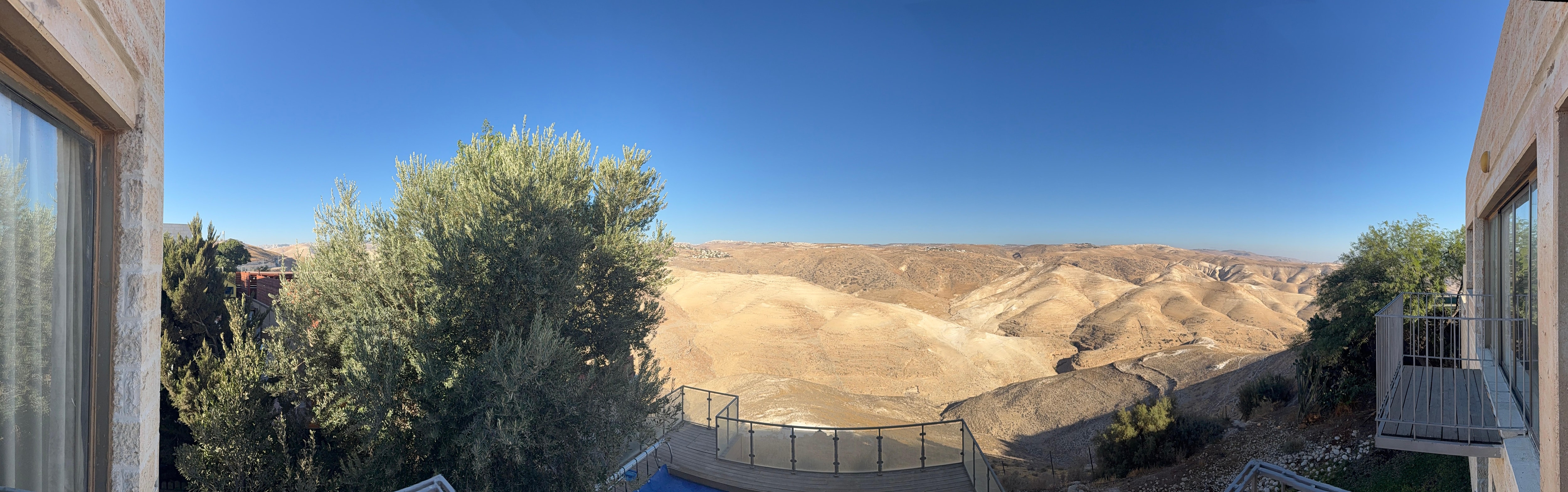 View from the balcony 