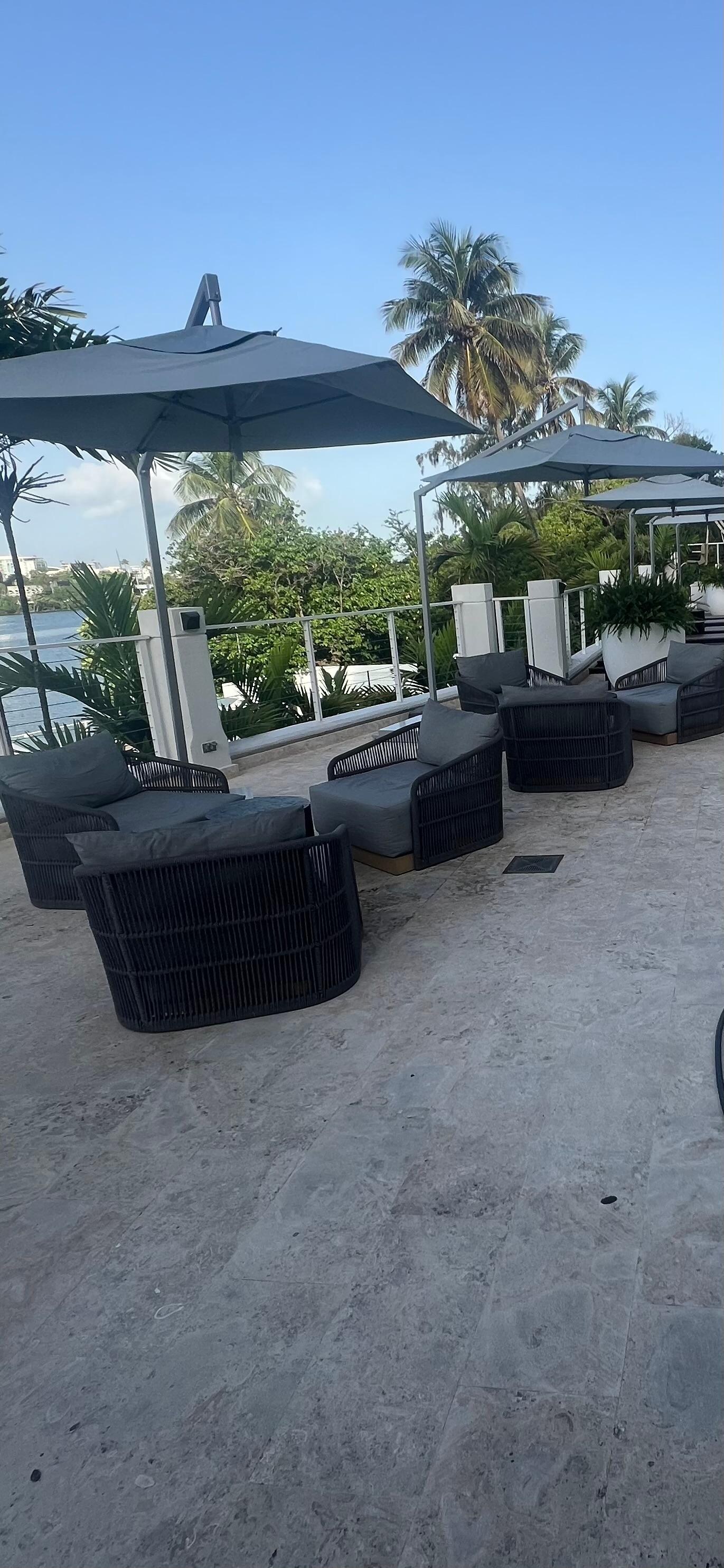 Outside pool