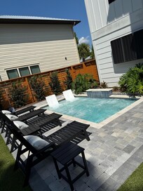 Private pool.