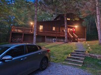 Entrance to Little Owl Lodge