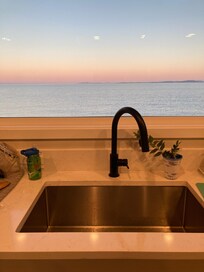 Fantastic views, even from the kitchen.