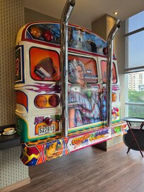 Decor in their breakfast area