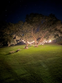 Beautiful night time outdoor area!