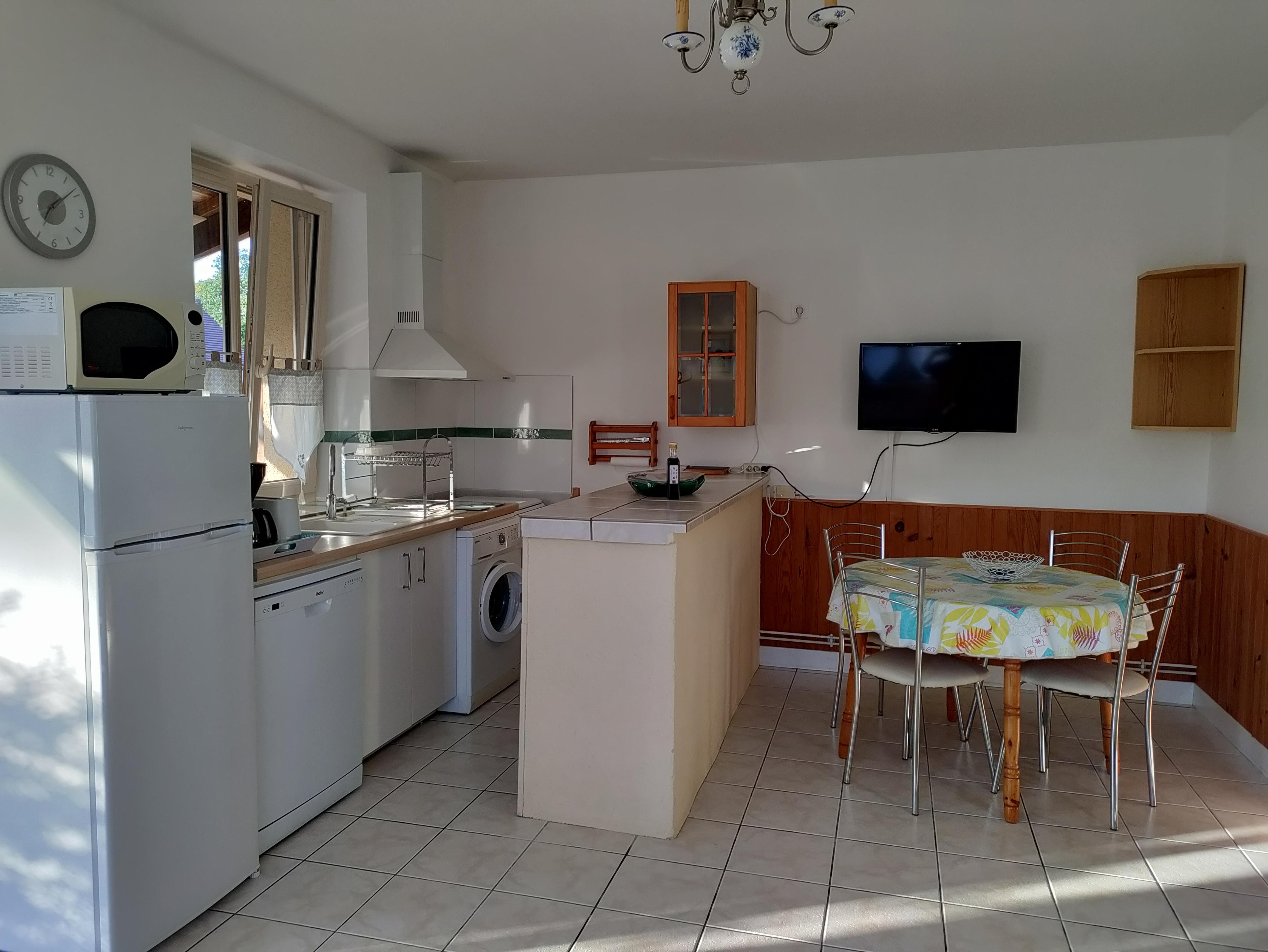 Küche und Essbereich