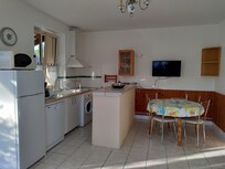 Küche und Essbereich