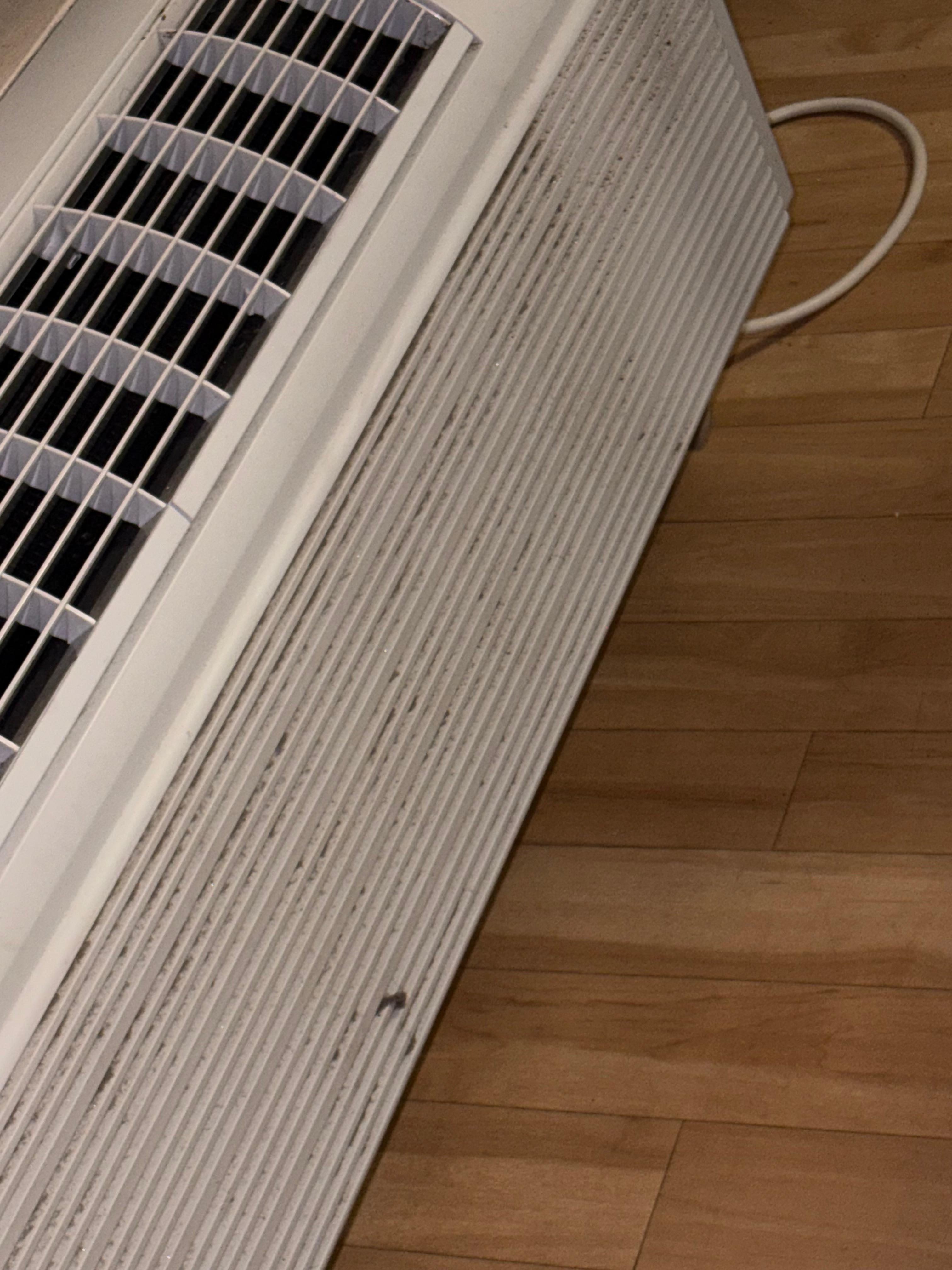 Dirt and dust in the air flow 🤢