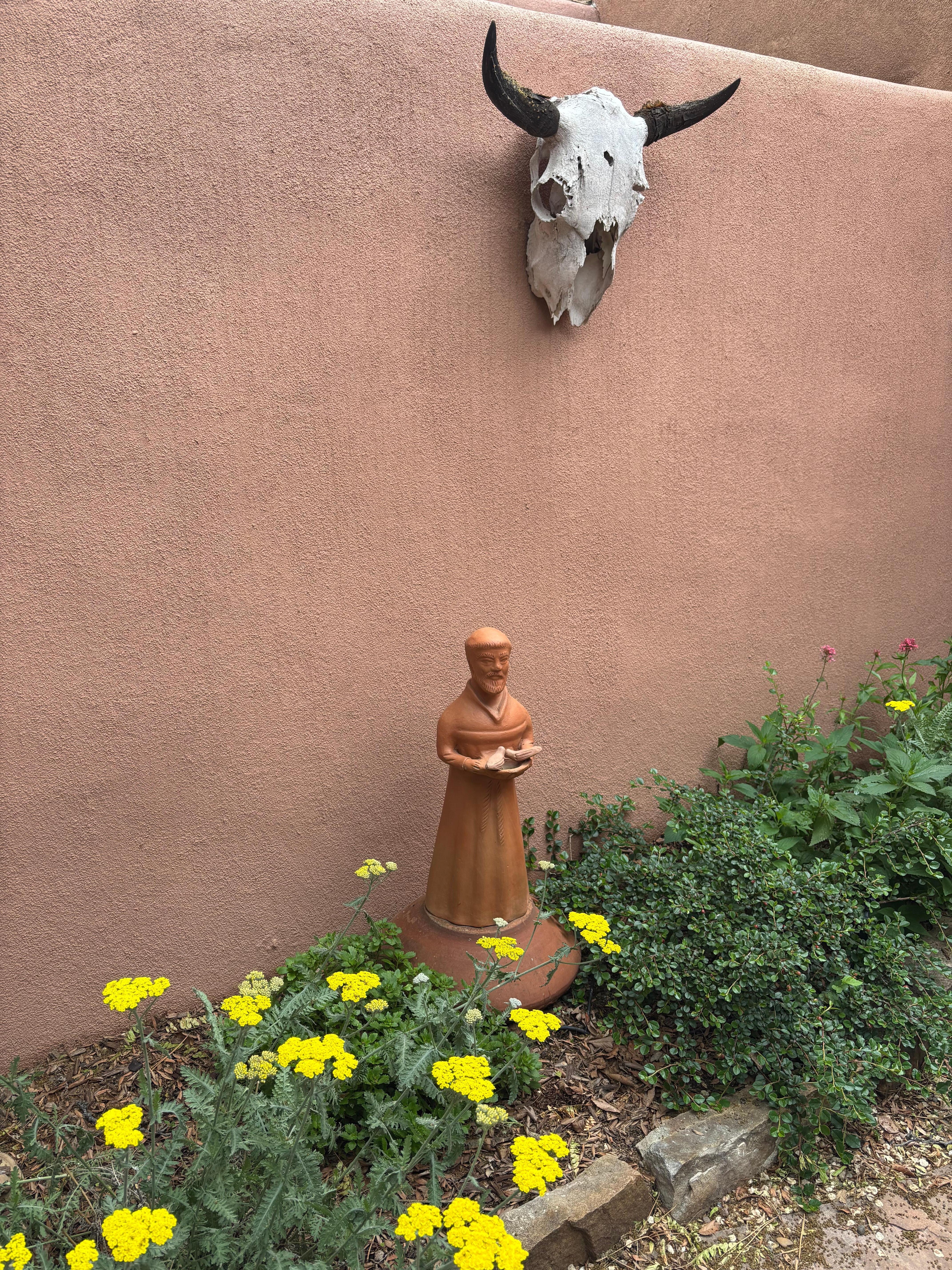 Entry courtyard. 