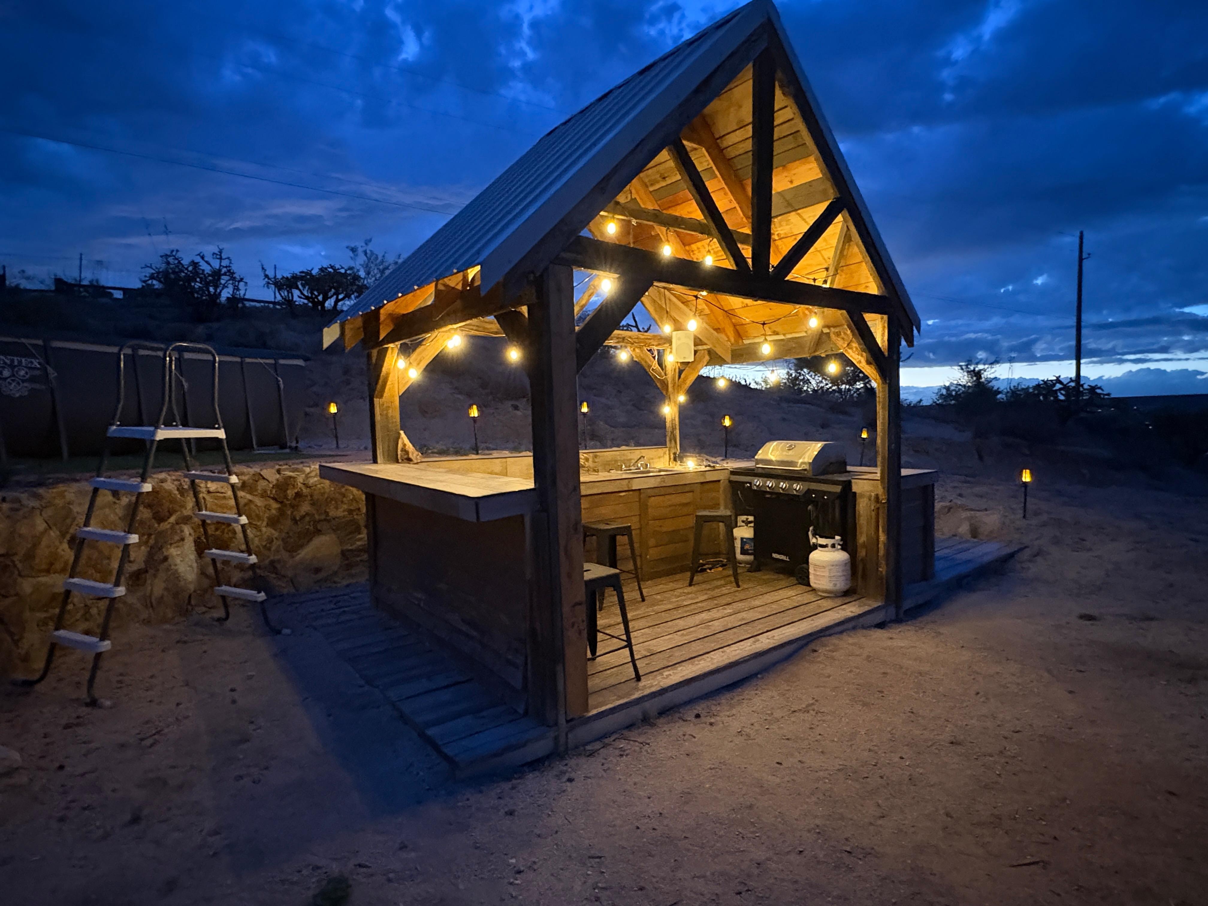 Grill area