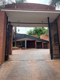 Impressive front entrance