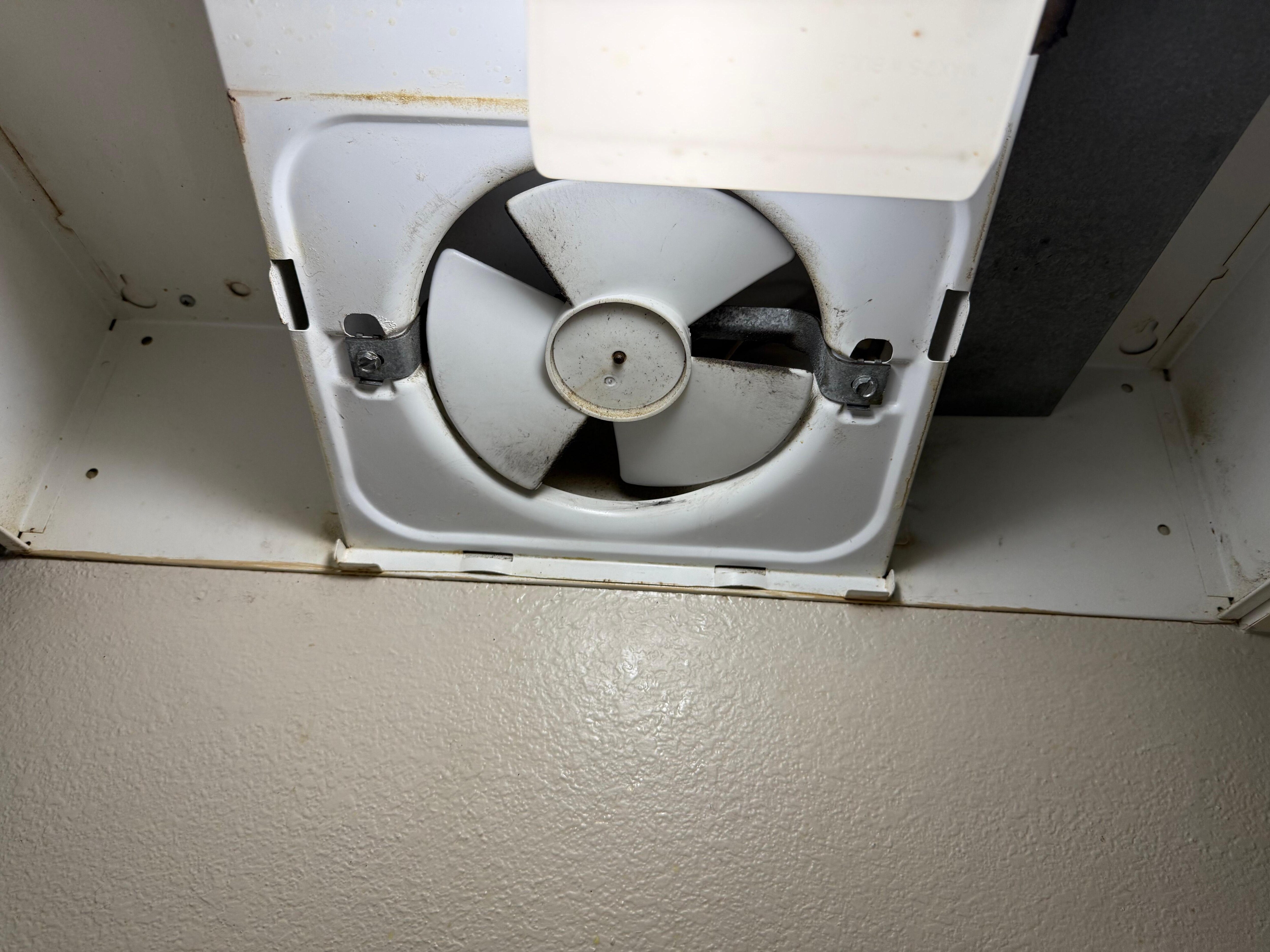 Stove Fan - Protective cover removed