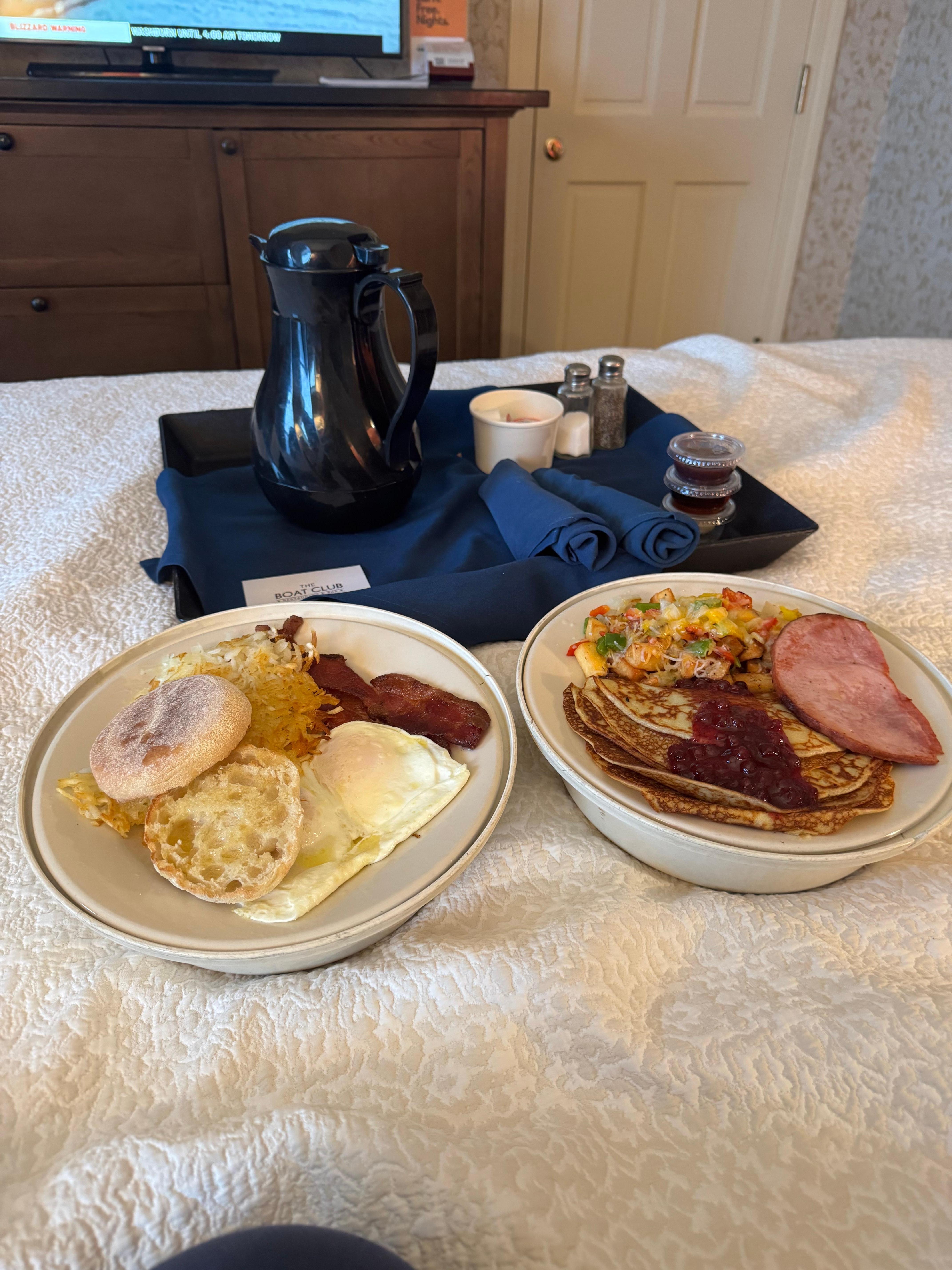 Great Room service from the Boat Bar