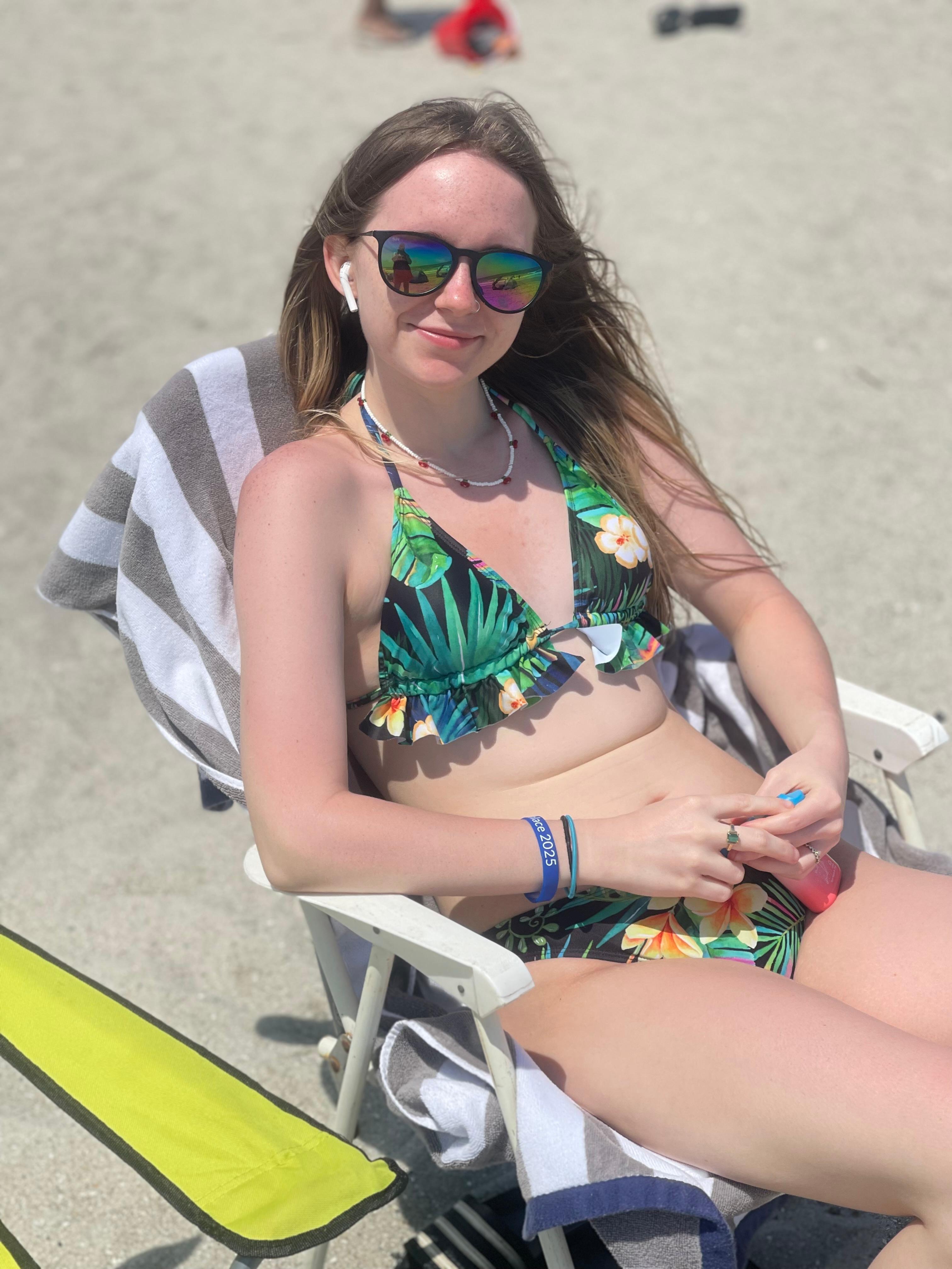 Enjoying the sun