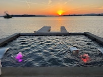 Sunrise view on the deck ❤️❤️