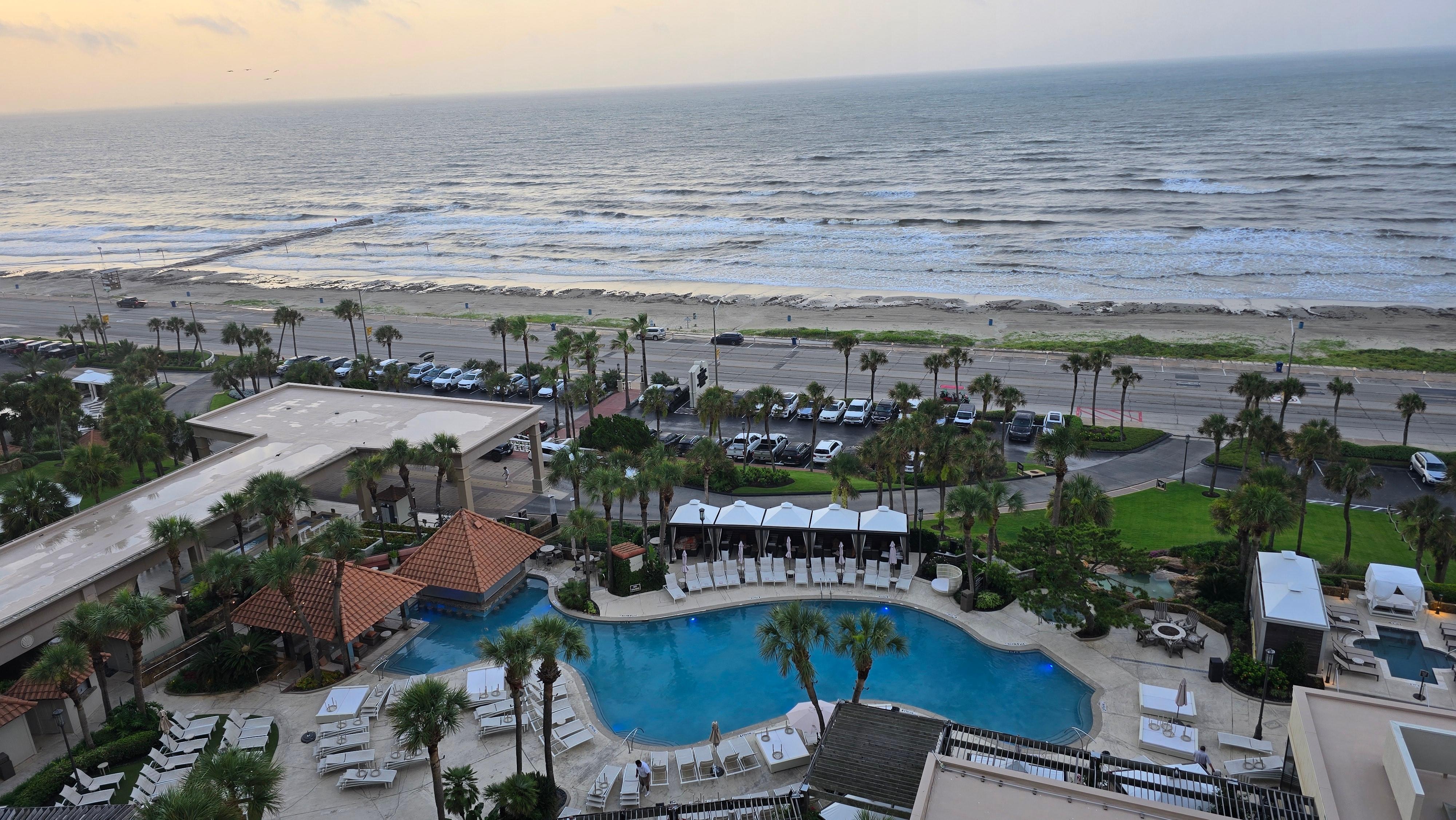 View from balcony 