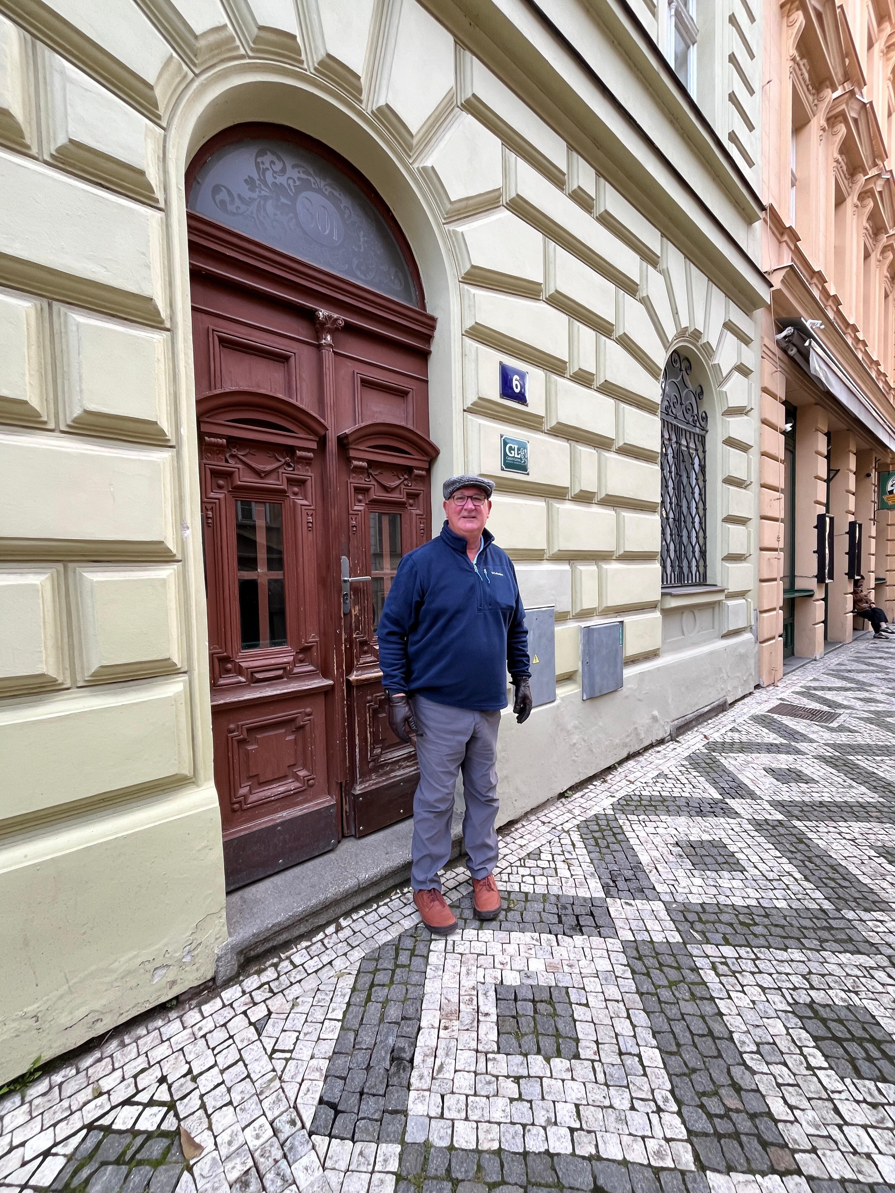 Outside of the house 