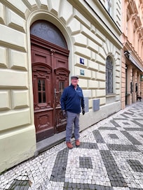 Outside of the house