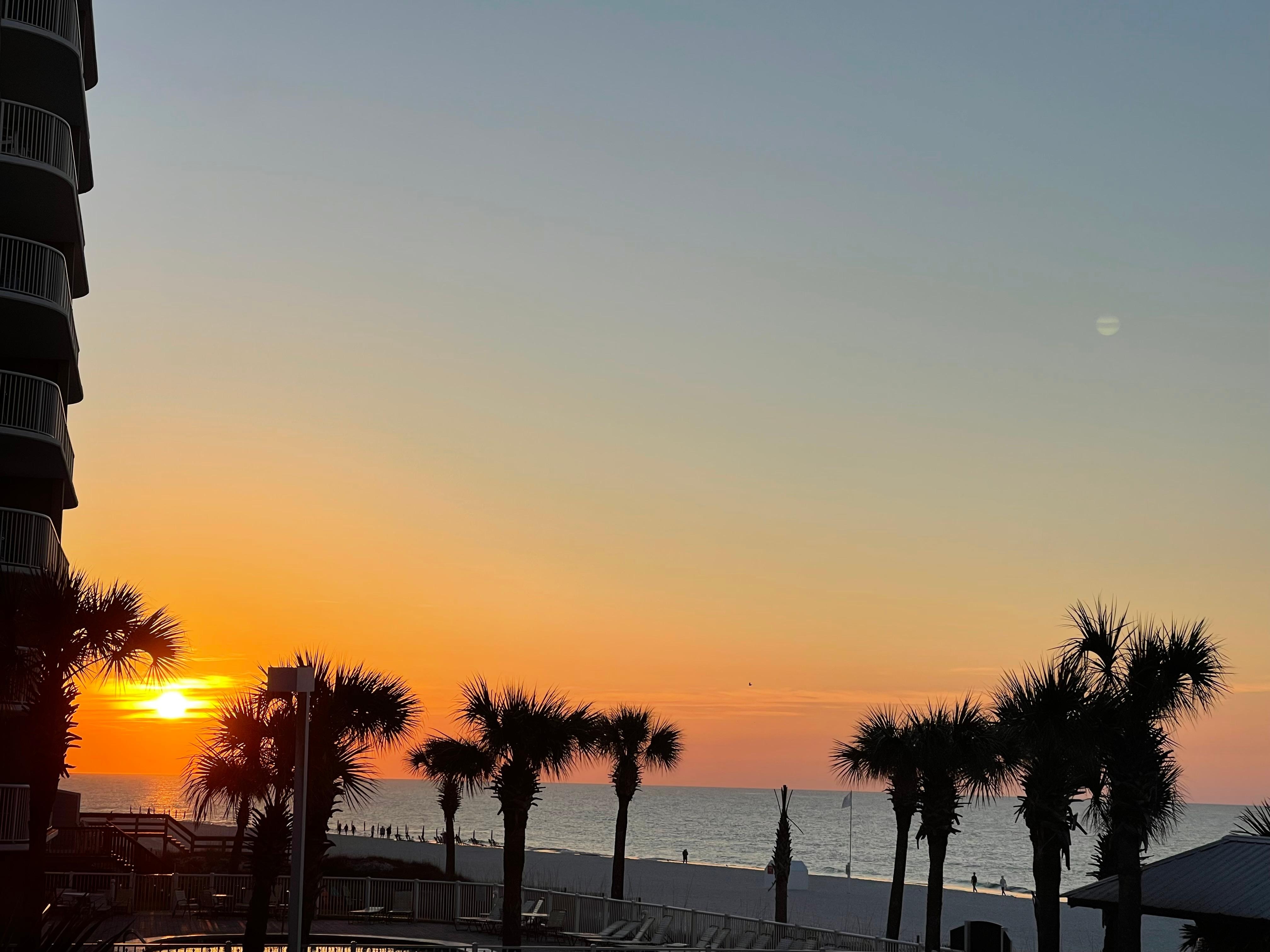 Beautiful sunrise every morning.