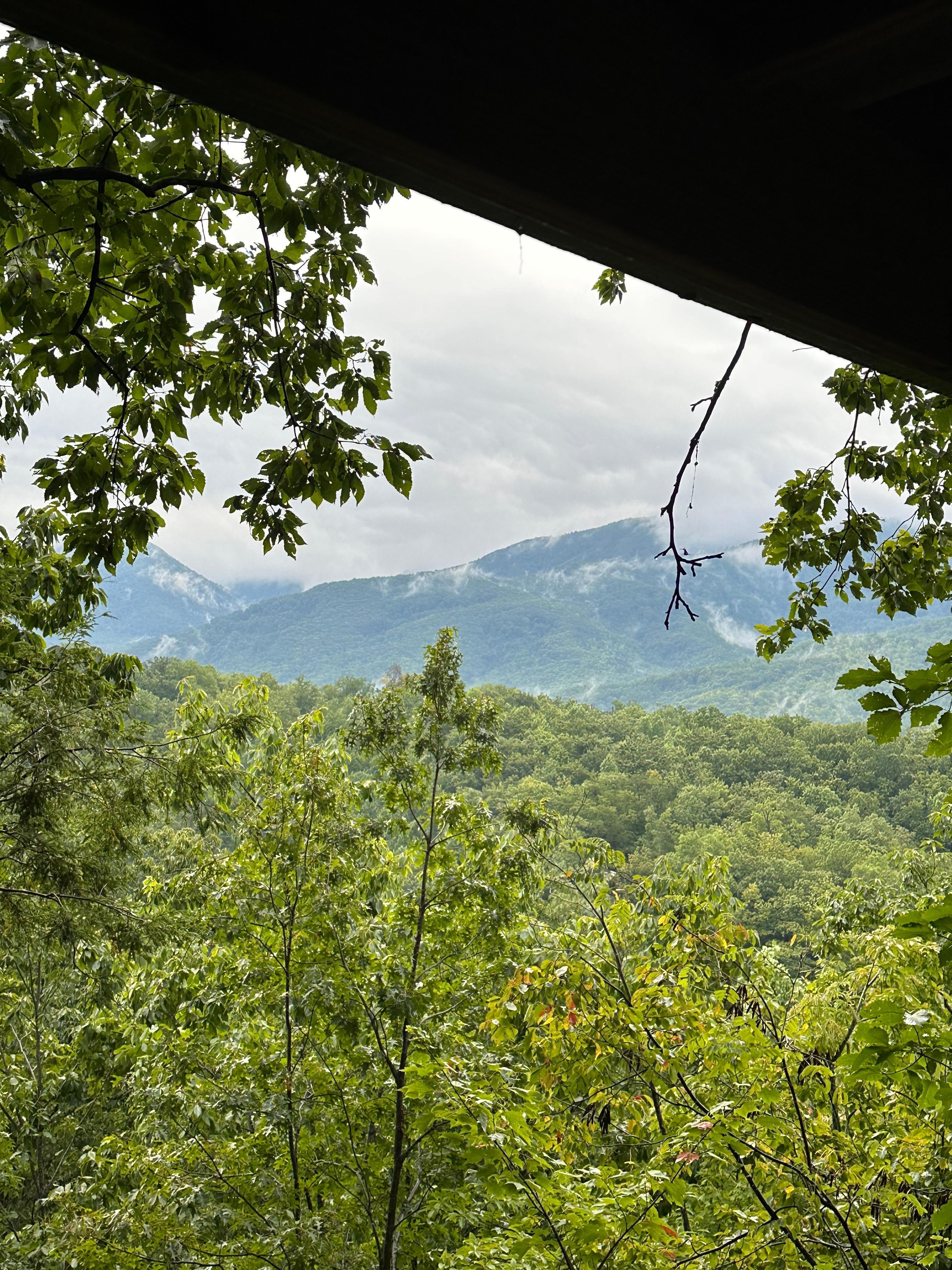 From the hot tin area