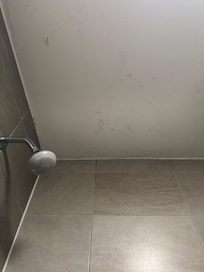 What it looked like mild in the shower.
