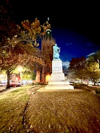 Church across the street.