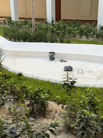 Unfinished Pools and Common Areas