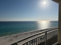 View from balcony.