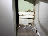 Water damage and potential mold