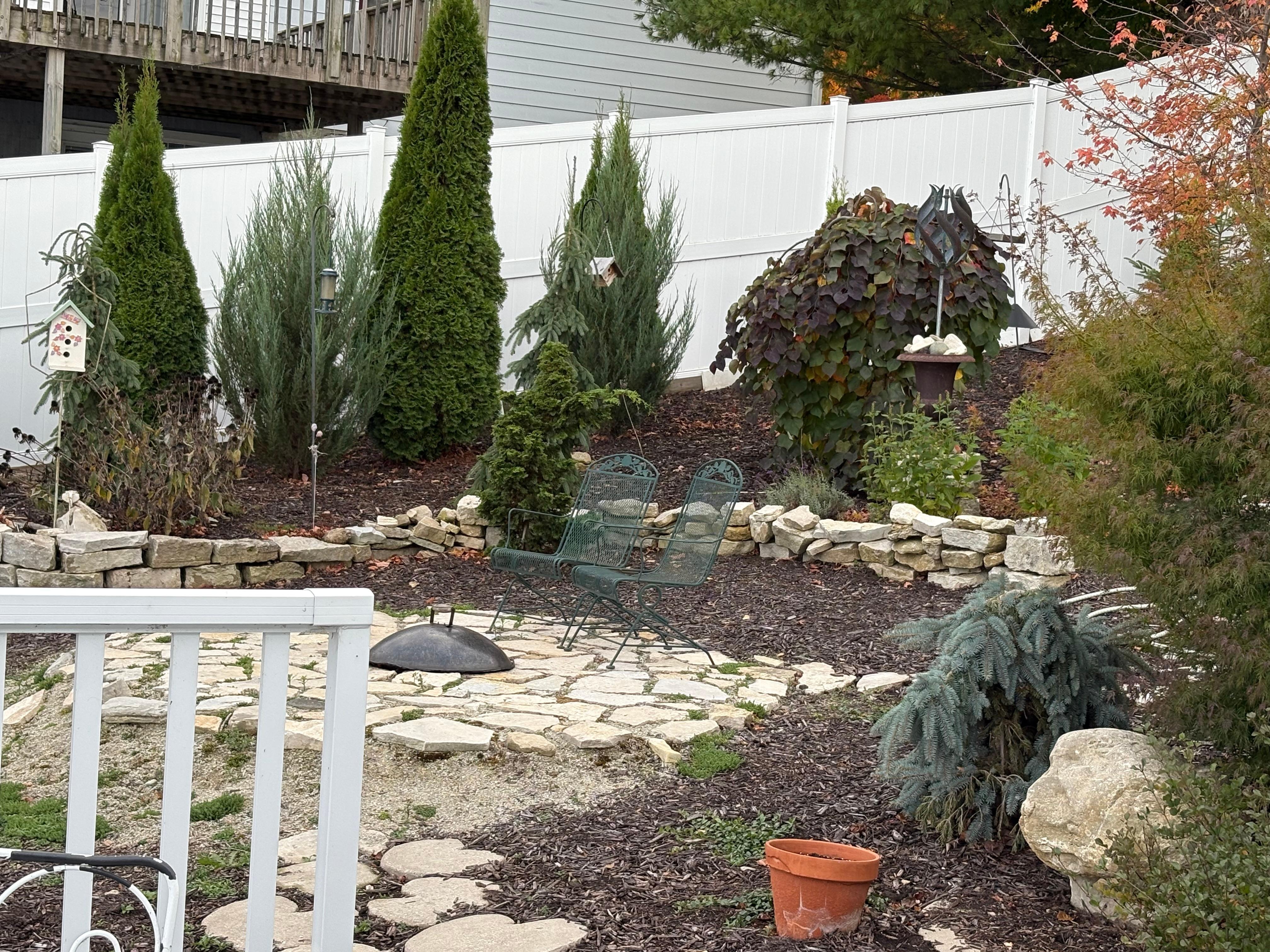 Another view from the deck. 