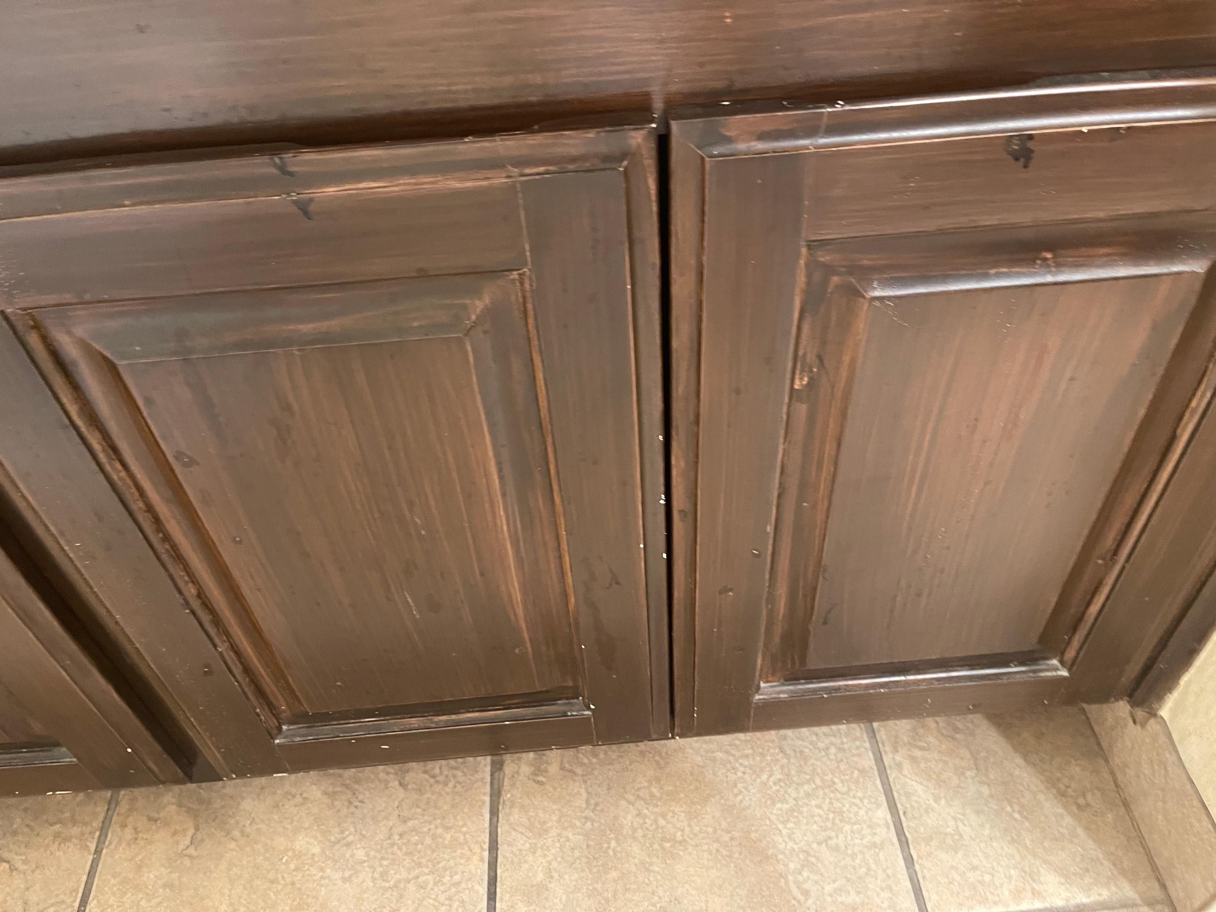 Cabinets need cleaning