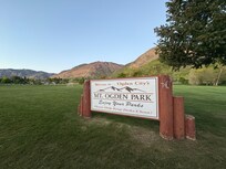 Close-by Mt Ogden Park with hiking trail access to the south east (exits from the east side of Marquardt Park)