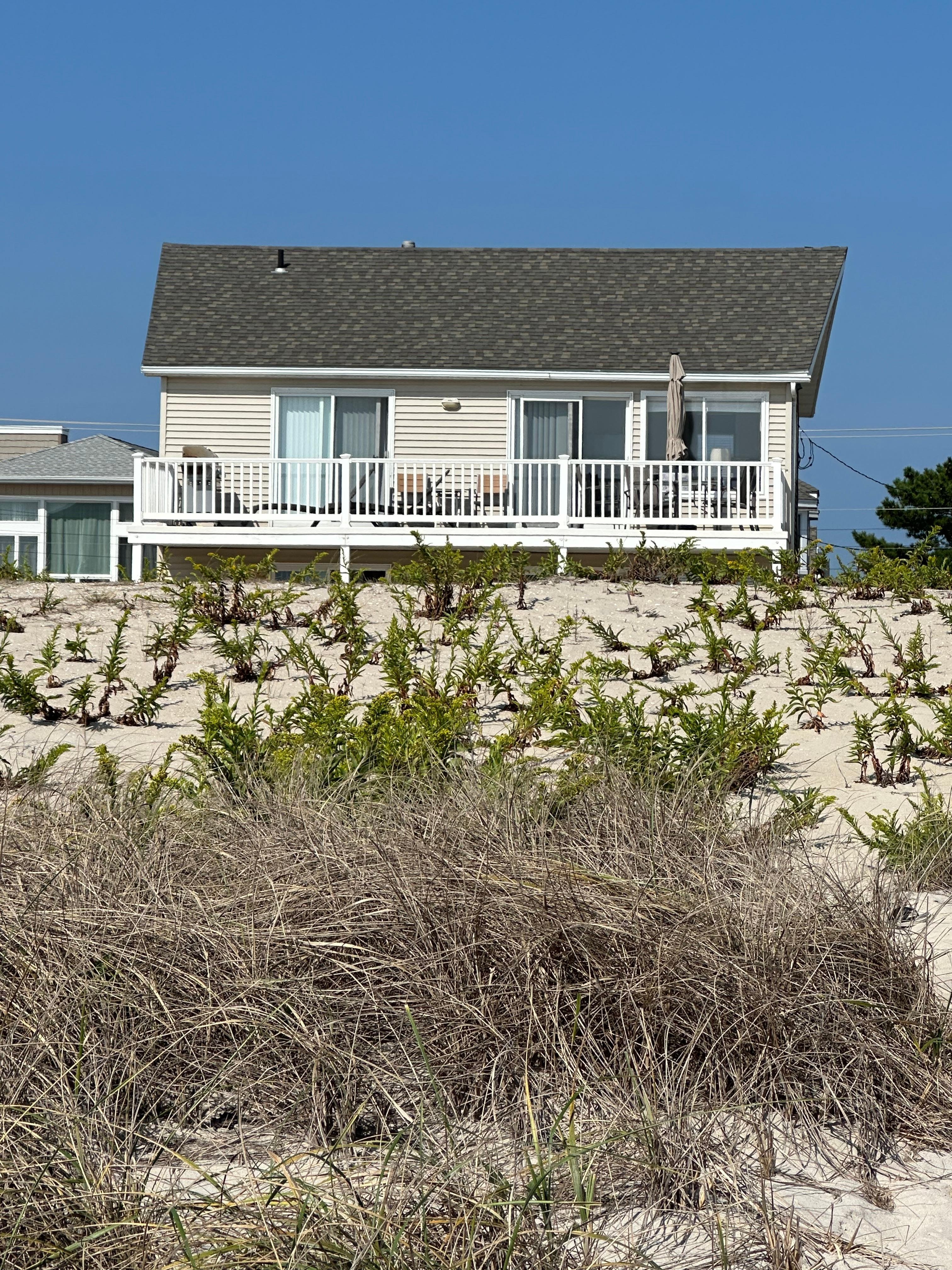 House Seen from Beach