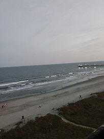 View from our balcony.