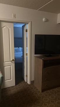 The cutest French doors. I felt fancy.