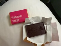Bedside chocolates