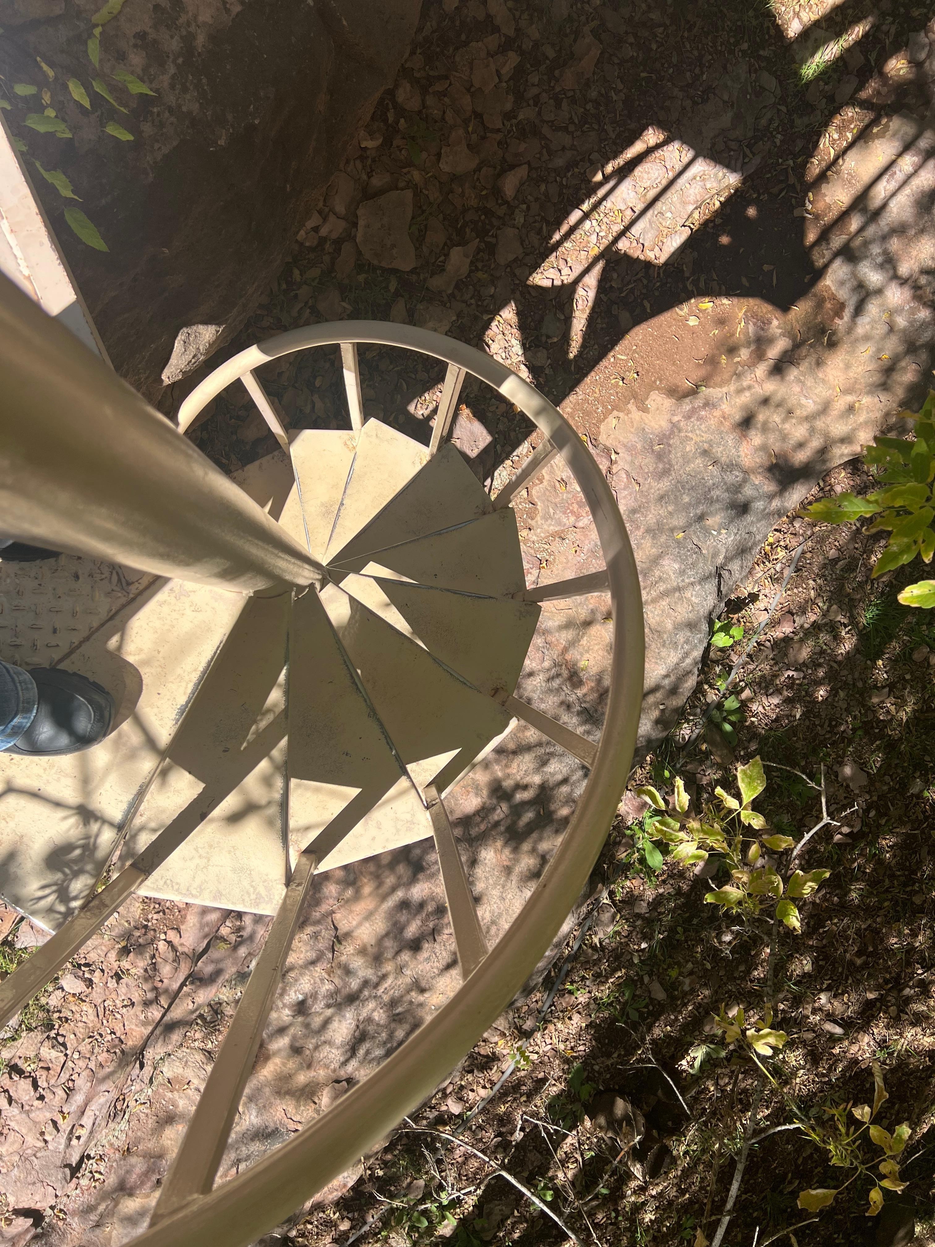 Spiral staircase. My favorite!