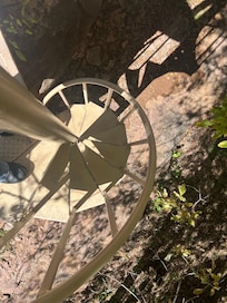 Spiral staircase. My favorite!