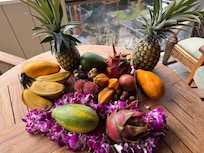 Our fruits on the balcony