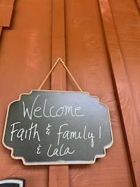 Robin made us feel welcomed!