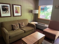 Living room (lower floor suite)