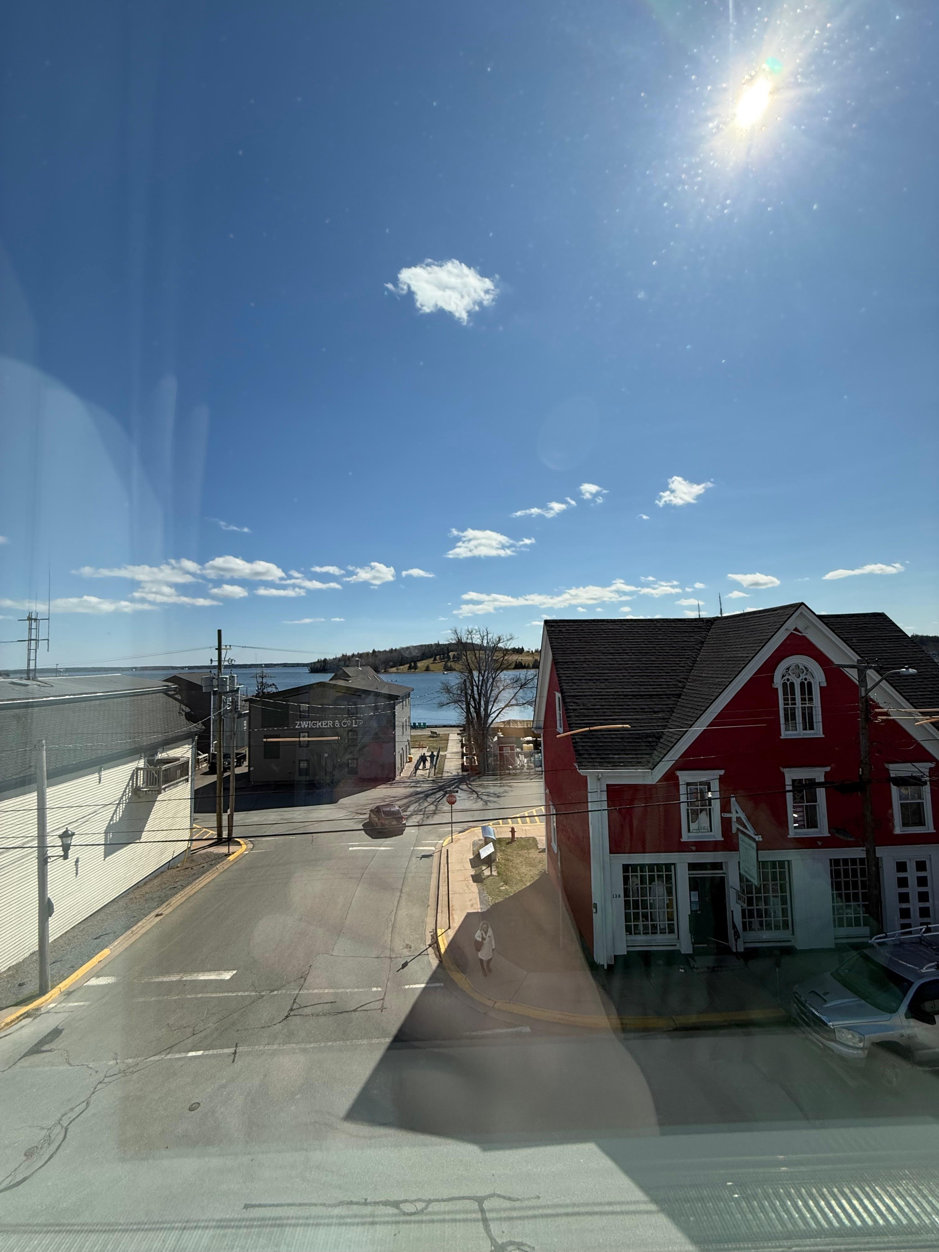 View from King room with a harbour view 